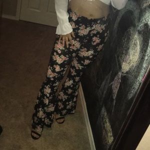 Floral leggings